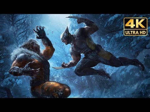 DEADPOOL 3 - Wolverine vs Sabretooth Fight Scene 2024 Movie Clip 4K Ultra HDR