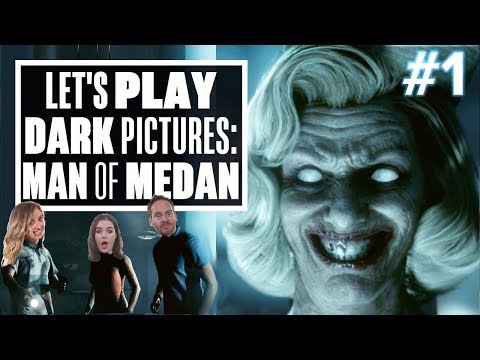 Let's Play Dark Pictures: Man of Medan Movie Night Gameplay Part 1 - WATCH OUT FOR THAT POOP DECK!