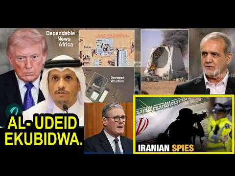 Iran ezemu okuba Al-Udeid airbase, Bambega ba 1RGC bakwattidwa mu UK ku mission enene