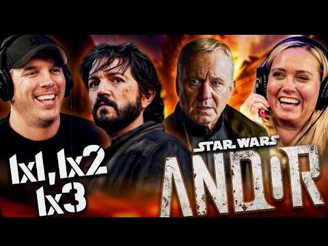 ANDOR Season 1 Episodes 1-3! She is FINALLY watching Star Wars!! FIRST TIME WATCH