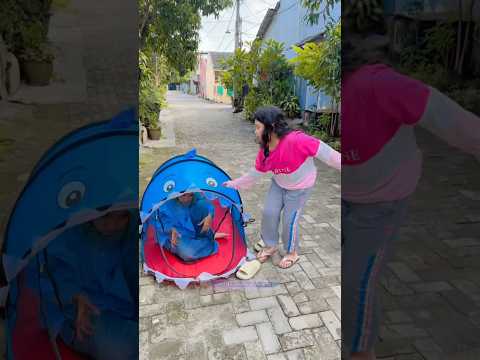 GAK DIBOLEHIN NEDUH DI TENDA #shorts