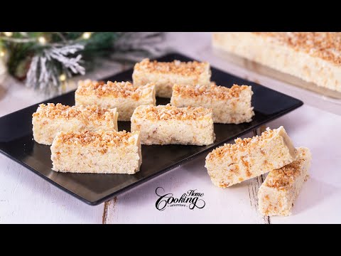 Coconut Fudge - Easy Fudge Recipe without Sweetened Condensed Milk - Christmas Fudge