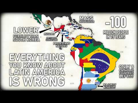 The Latin American Demographic Revolution (Religion, Genetics, Language, Culture)