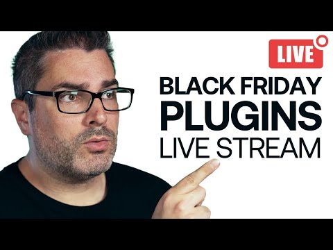 🔴LIVE | Making Music, Giving Away Plugins, Talking Black Friday Deals