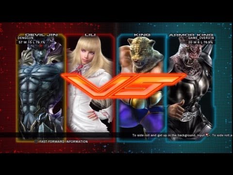 Tekken Tag Tournament 2 - Devil Jin/Lili vs. King/Armor King - UCbu2SsF-Or3Rsn3NxqODImw