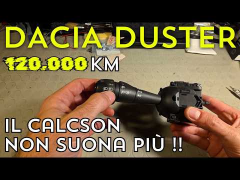 Come sostituire o riparare il devio luci di una Dacia Duster MK1