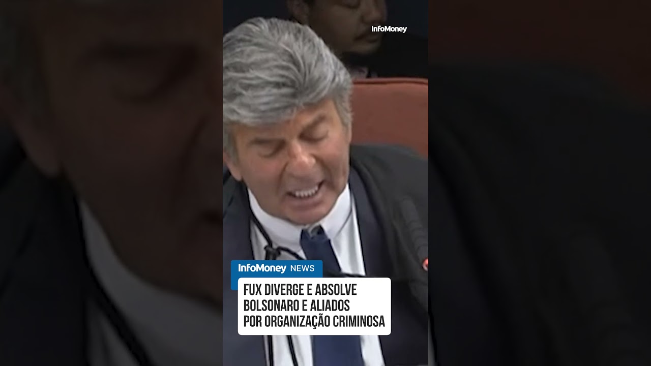 Fux diverge e vota pela absolvição de Bolsonaro e aliados por organização criminosa | InfoMoney News