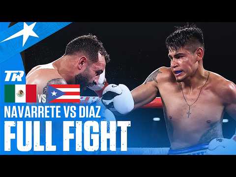 Emanuel Navarrete’s Epic Battle vs Pitufo Diaz | FULL FIGHT | APR 24, 2021 | HISPANIC HERITAGE MONTH