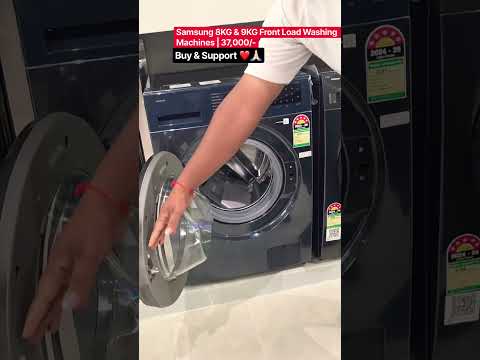 Samsung 8KG &amp; 9KG Front Load Washing Machines | 5 Star <strong>Models</strong>