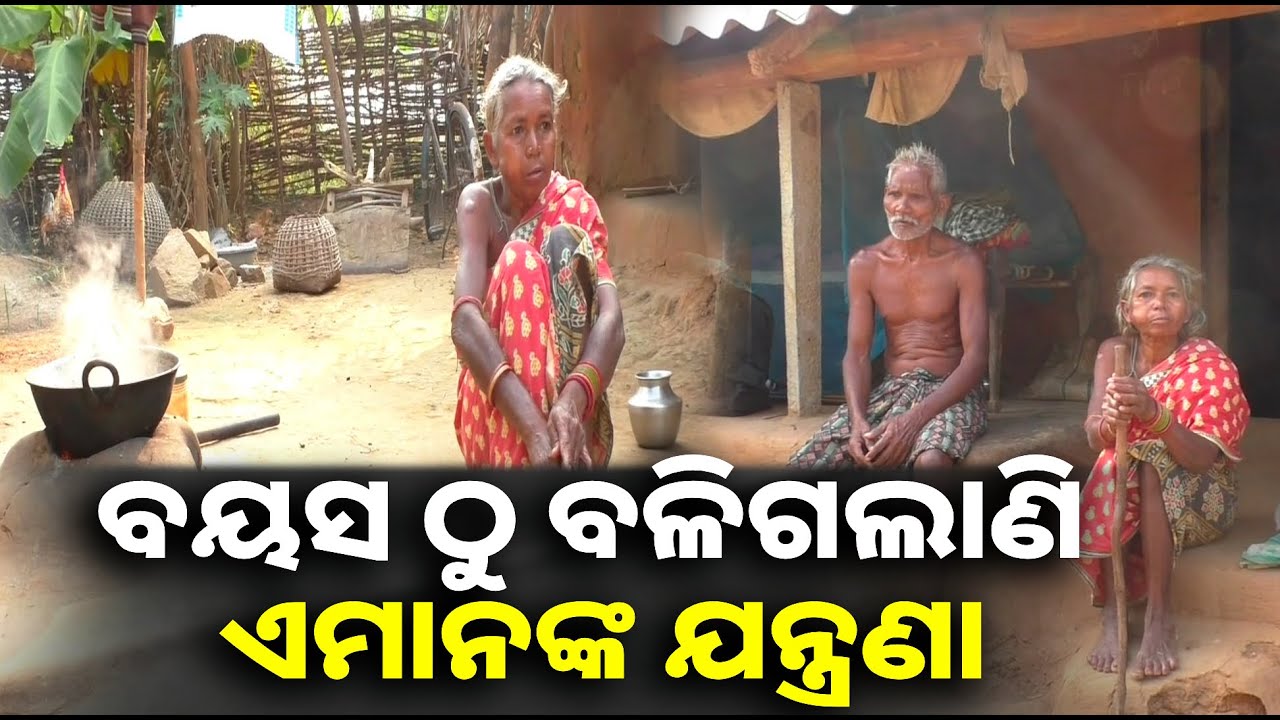 ପରିଣତ ବୟସରେ ଅସହାୟ ଭାବେ ଜୀବନ ବିତାଉଛନ୍ତି ବୃଦ୍ଧ ଦମ୍ପତି, ନା ମିଳୁଛି ଭତ୍ତା ନା ଆବାସ || Knews odisha