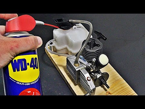 Nitro Engine Running on WD-40 - UCfCKUsN2HmXfjiOJc7z7xBw