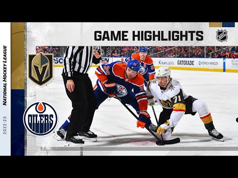 Golden Knights @ Oilers 3/25 | NHL Highlights 2023