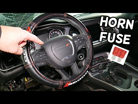 DODGE CHARGER HORN FUSE LOCATION REPLACEMENT, HORN NOT WORKING