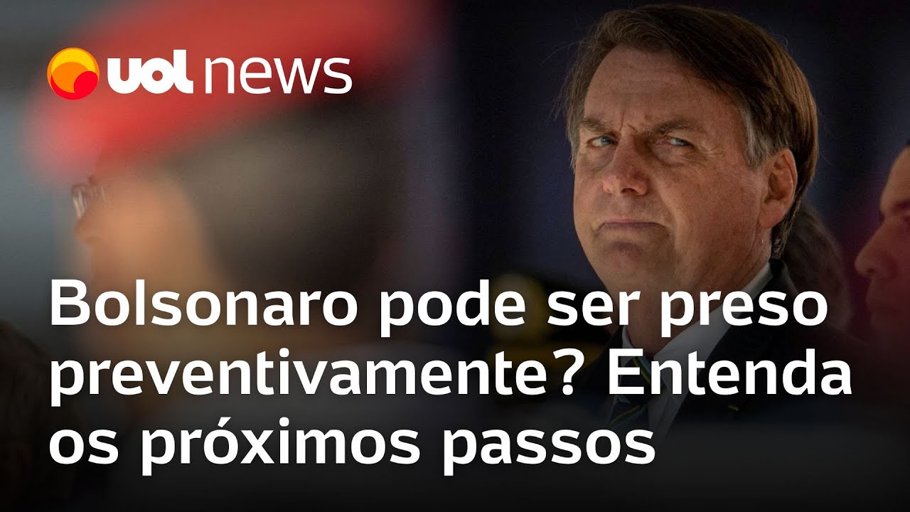 Bolsonaro pode ser preso preventivamente? Entenda os próximos passos da ação contra o ex-presidente
