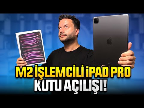M2 işlemcili 11 inç iPad Pro kutusundan çıkıyor! GECE YARISI ACİL VİDEO