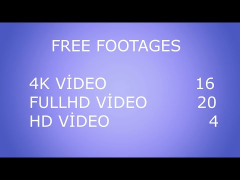 Ücretsiz telifsiz 4K, Full HD ve HD  videolar