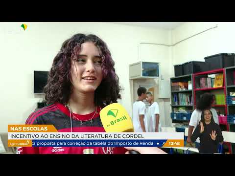 Programa incentiva Literatura de Cordel em escolas