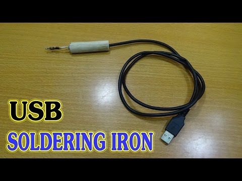 How To make USB Soldering Iron Simple - Port USB 5v- 2A - UCFwdmgEXDNlEX8AzDYWXQEg