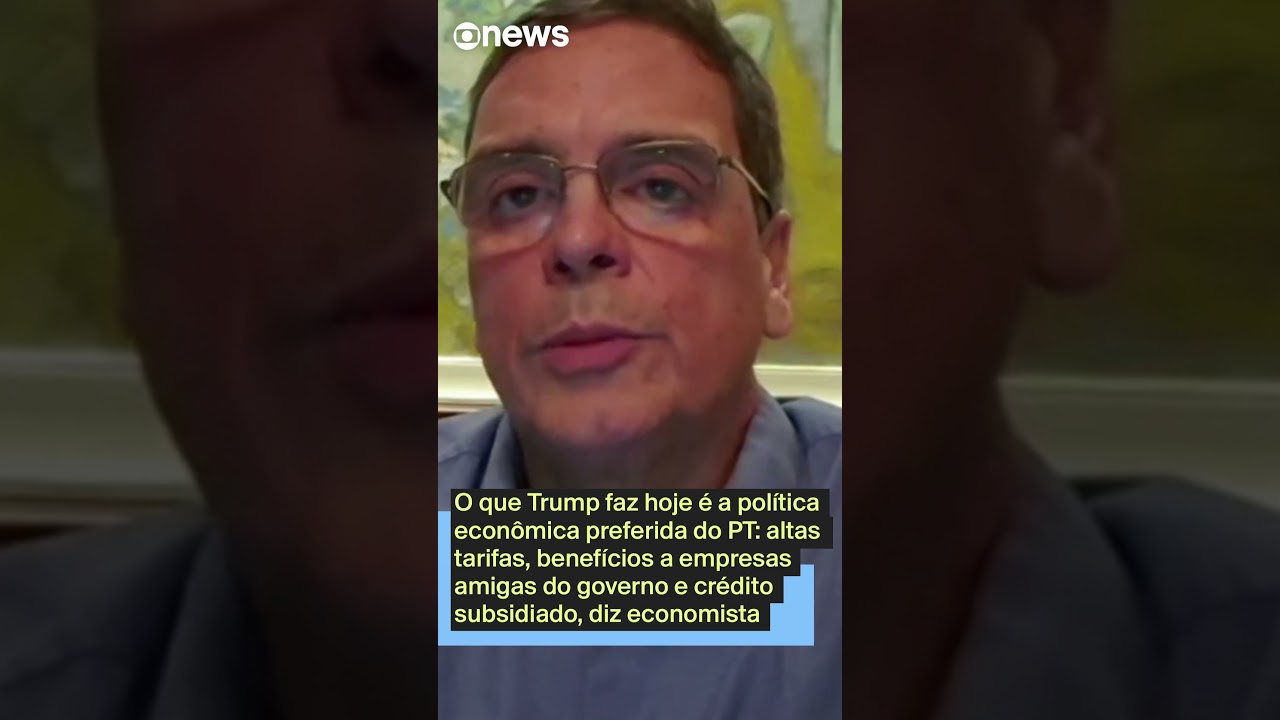 Trump faz hoje o que Brasil faz há 50 anos e é a política econômica preferida do PT diz economista