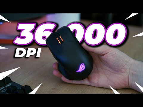 Asus ROG Chakram X mit  ROG-Aimpoint-Sensor (36.000 Dpi) im Gaming-Maus Test