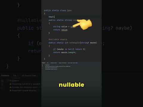 Nullable regions in C# are awesome
