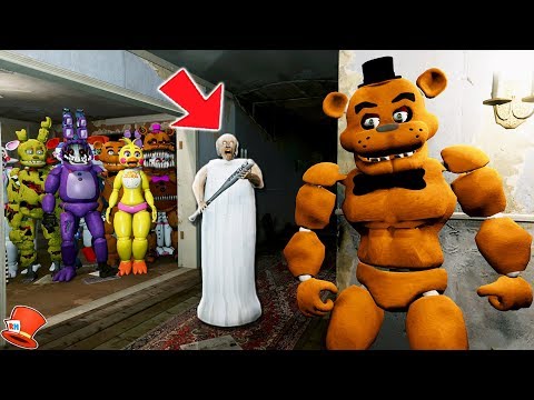 CAN BUFF FREDDY SAVE ALL THE ANIMATRONICS FROM GRANNY? (GTA 5 Mods For Kids FNAF RedHatter) - UCdZoVLv1XHLLLJTSNcifuDQ