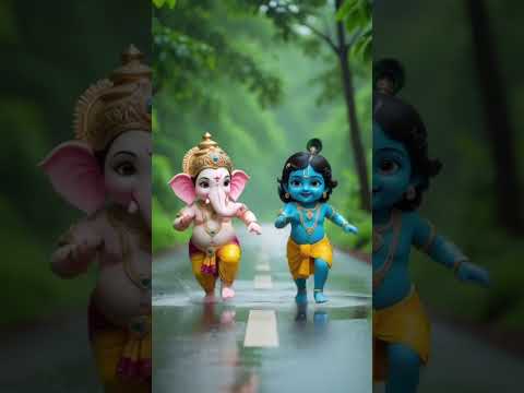 A aai dev Bappa aala🕉️🕉️! cute Ganesh |Ganesh bhakti song #tranding #shortvideo #viralsong #ganpati