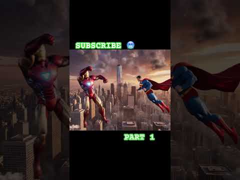 SUPERMEN VS IRONMEN #youtubeshorts #animatedcartoon #viral #supermen #ironman #fighting #bhoot