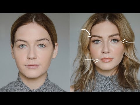 How to Create Naturally Larger Features (Eyes, Lips, Brows etc.)