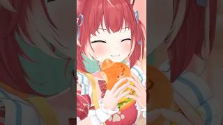かるび3D食レポ🍔【赤見かるび切り抜き かるび3Dお披露目】