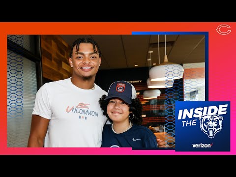 Suburban teen receives surprise of a lifetime from Chicago Bears | Chicago Bears video clip