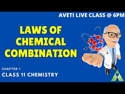 Class 11 Chemistry | Chapter 1 |Plus two first year Science | Laws of Chemical Combination