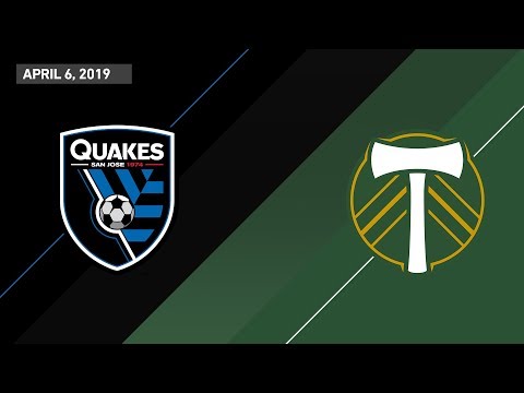 San Jose Earthquakes vs. Portland Timbers | HIGHLIGHTS - April 6, 2019 San Jose Earthquakes vs. Portland Timbers | HIGHLIGHTS - April 6, 2019