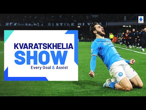 Khvicha Kvaratskhelia SHOW: Every Goal & Assist | Serie A 2023/24