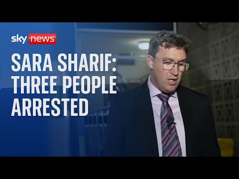 Sara Sharif: Three people arrested over death of 10-year-old girl