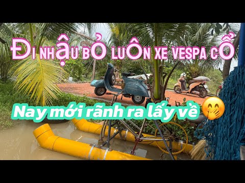 Bữa ik nhậu say quá bỏ quên luôn con xe cổ,nay mới rãnh ra lấy về kkk😂😂😂