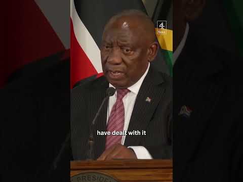 'South Africans are not xenophobic' - Ramaphosa