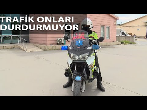 112 Acil’in Motorize Ekipleri Hayat Kurtarıyor
