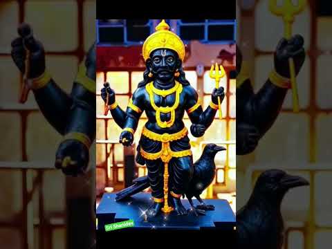 Sri shanidev #shanidevshorts #shanidevshortvideo #karmadhikarishanidevshorts #shanigodstatus #shots