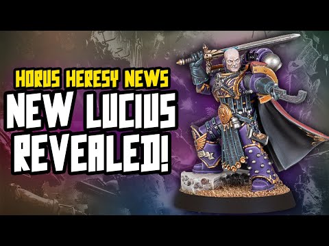 NEW LUCIUS MODEL REVEALED! More Space Marine Love!