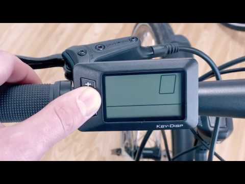 How to operate your Juicy Electric Bike Display