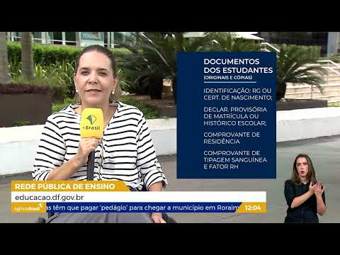 DF | Prazo de matrículas na rede pública de ensino vai até esta segunda