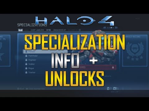 Halo 4 - Specialization Details & Unlocks! Tactical Packages & Support Upgrades! - UCZmPkHZxpviguTuxU2K9g2A