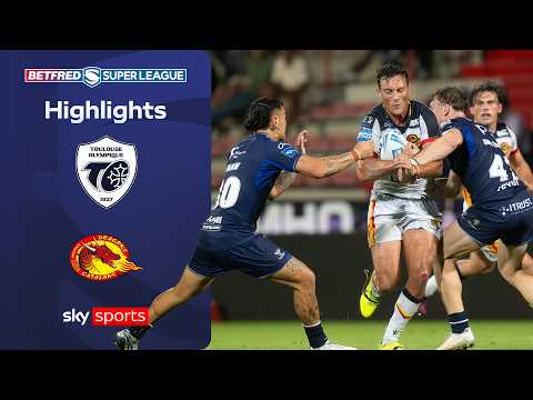 Makinson stars in derby win! | Toulouse Olympique vs Catalans Dragons | Super League Highlights