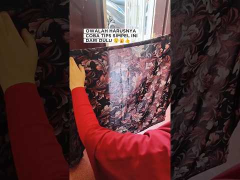 tips menutup celah bawah pintu #lifehacks #tipsandtricks