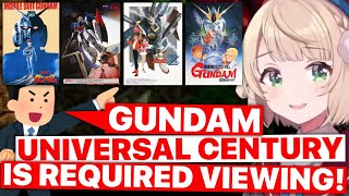 Ui-mama Was Told UC Gundam Is Required Viewing (Shigure Ui) [Eng Subs]