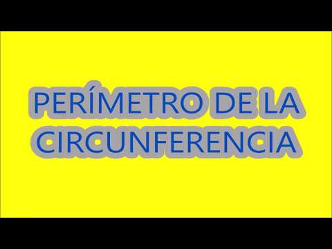 PERÍMETRO DE LA CIRCUNFERENCIA, Tutoriales de arquitectura.