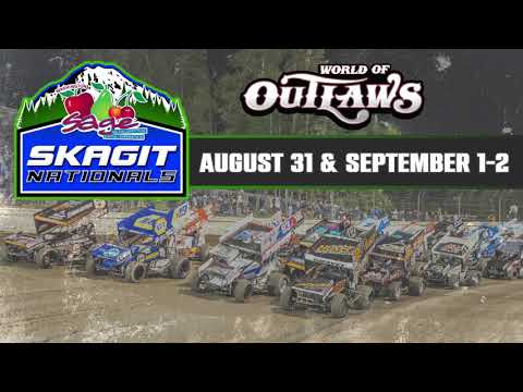 9/2/23 Skagit Speedway World of Outlaws Night #3 Skagit Nationals (Heats/Dash/LCS/Main/Qualifying) - dirt track racing video image