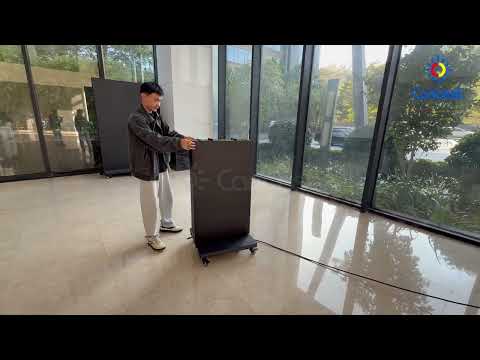 CJ Fold LED Screen--Big screen. Small footprint.