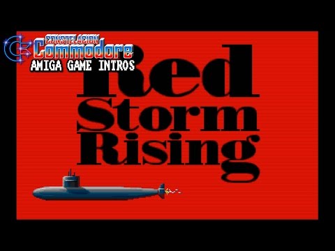 Amiga Game Intro: Red Storm Rising (Sid Meier/Microprose,1990)